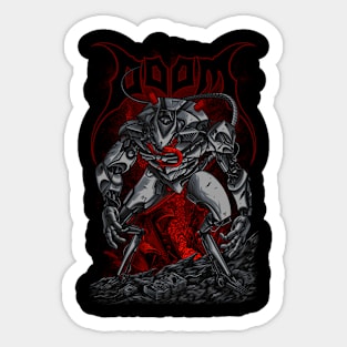 Mecha Doom Sticker